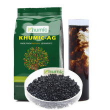 KHUMIC-AG Agricultural organic granular fertilizer high granule hardness leonardite extracts Humic Acid Granule